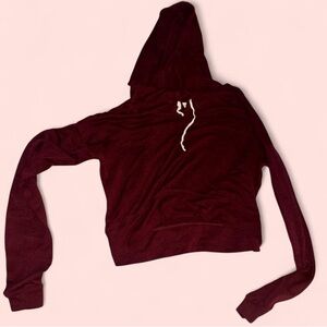 Abercrombie & Fitch Deep Red Hoodie